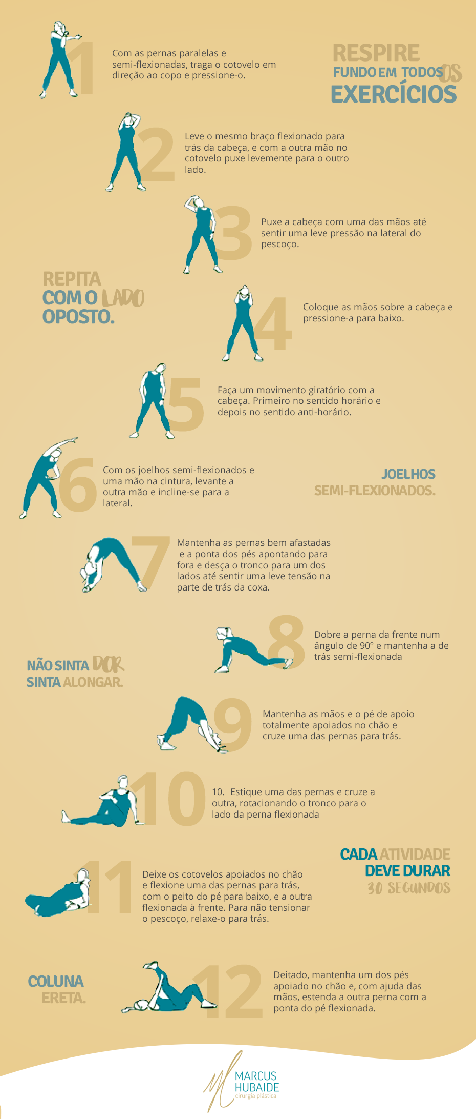 12 alongamentos que melhoram sua postura